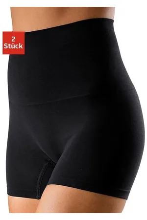 Petite Fleur Corrigerende slip van elastische katoen, shape wear (2 stuks, Set van 2)