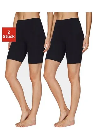 Vivance Fietsbroekje met rubberen tailleband, loungewear (Set van 2)
