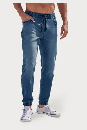 john devin Joggingbroek Joggpants met elastische band van zachte stretchkwaliteit