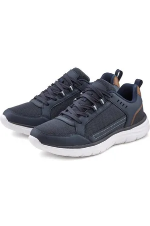 AUTHENTIC LE JOGGER Sneakers in materiaalmix, veterschoenen, vrijetijdsschoenen, ultralicht vegan