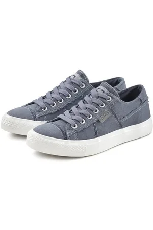 ELBSAND Sneakers Veterschoen, vrijetijdsschoen van textiel, used-look VEGAN