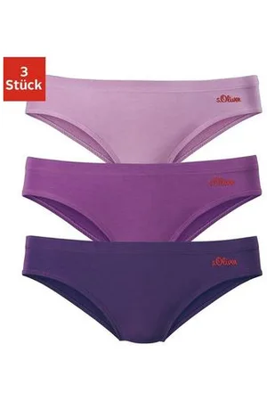 QS by s.Oliver Bikinibroekje elastische katoenkwaliteit (3 stuks)