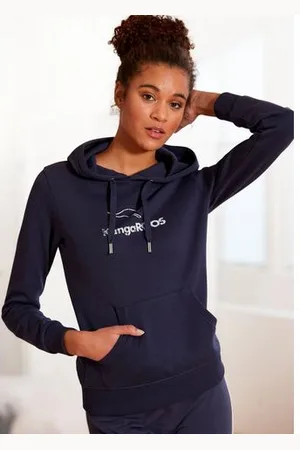 KangaROOS Hoodie met kangoeroezak, loungewear, loungepak