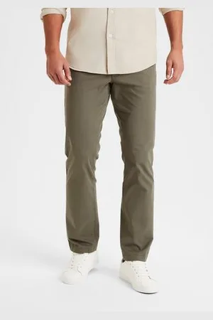 H.I.S Chino Regular fit lange broek, van elastische katoenkwaliteit