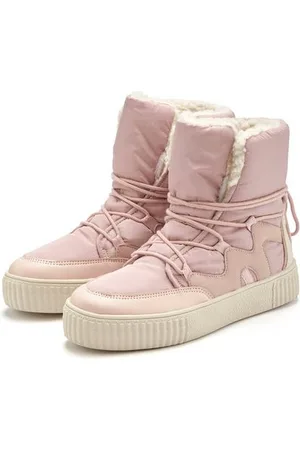 Lascana Winterlaarzen met warme voering, snowboots, veterschoenen, winterlaarzen