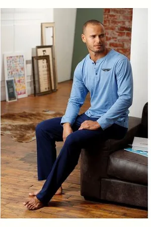 AUTHENTIC LE JOGGER Pyjama voor heren (2-delig, 1 stuk)