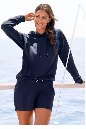 H.I.S Hoodie in maritieme stijl, loungewear, loungeanzug, hoodie