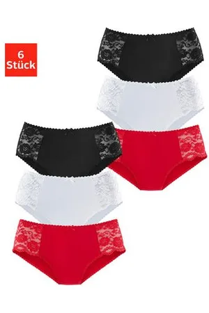 Petite Fleur Heupslip elastische katoenkwaliteit (6 stuks, Set van 6)