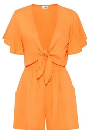 Lascana Korte jumpsuit van geweven viscose