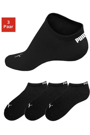 PUMA Sneakersokken met ingebreid logo (3 paar)