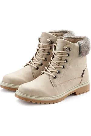 Lascana Laarsjes wind- & waterafstotend, winterboots, outdoorlaarzen, winter enkellaarsjes