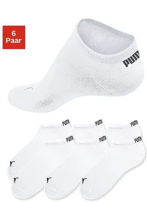 PUMA Sneakersokken met ingebreid logo (6 paar)