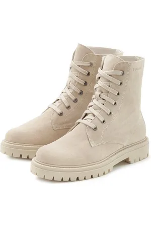 ELBSAND Laarsjes Veterschoenen, ritslaarzen, biker boots, leer, profielzool