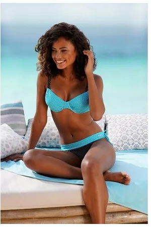 Buffalo Bikinibroekje Florida met decoratieve strik, mix-kini