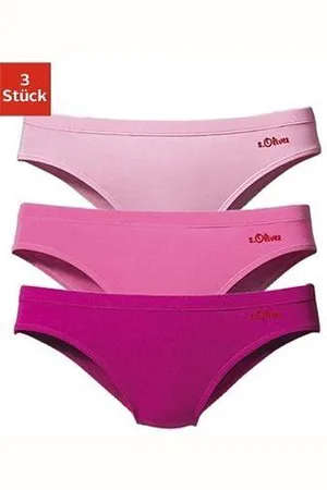 QS by s.Oliver Bikinibroekje elastische katoenkwaliteit (3 stuks)