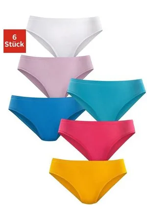 Petite Fleur Jazz-hipsters van puur katoen (6 stuks, Set van 6)
