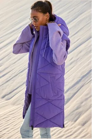 ELBSAND Bodywarmer met een capuchon