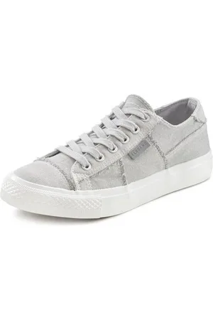 ELBSAND Sneakers Veterschoen, vrijetijdsschoen van textiel, used-look VEGAN