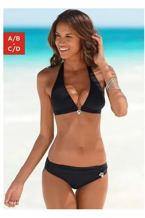 QS by s.Oliver Triangelbikini TONIA met uitneembare cups, om de nek te binden, sluiting op de rug
