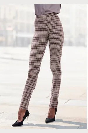 Lascana Legging gemaakt van jacquard stof