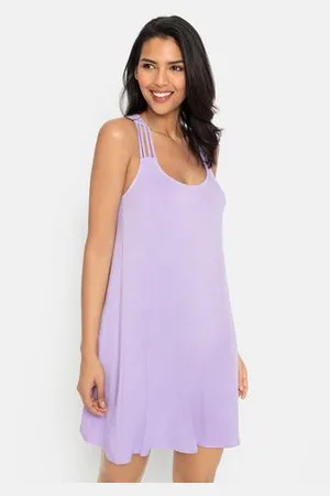 Lascana Strandjurk met speciaal bandjesontwerp, kort zomerjurk