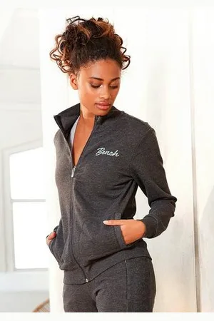 Bench Sweatvest met twee logo-borduurwerken, loungepak