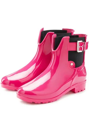 vivance collection Rubberlaarsjes Instaplaarzen, boots Gummistiefels in Chelsea-look, Instapschoenen, Laarzen, Laarzen VEGAN