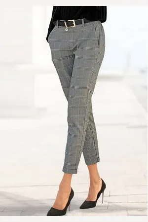 Lascana Comfortbroek met elastische tailleband achter, stofbroek met zakken, business-look
