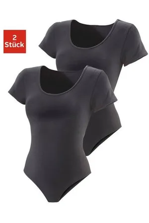 vivance collection T-shirt-body elastische katoenkwaliteit (Set van 2)