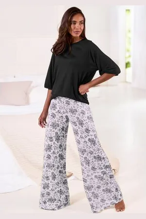VIVANCE DREAMS Pyjama met paisley patroon (2-delig)