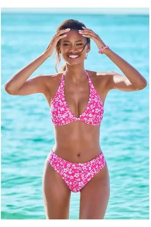 vivance collection Bikinibroekje Leni met gelaserd schulprandje