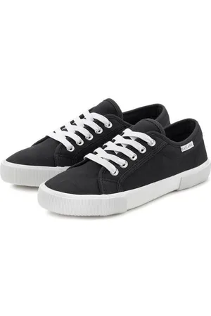 Lascana Sneakers van textiel, veterschoen, vrijetijdsschoen