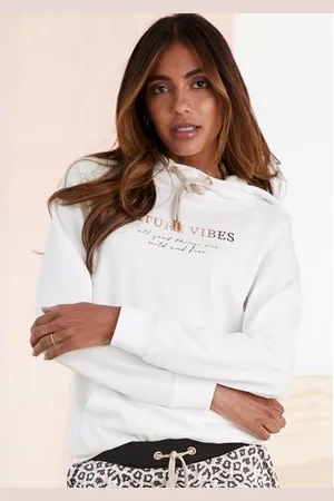 Lascana Hoodie met kangoeroezak, loungepak