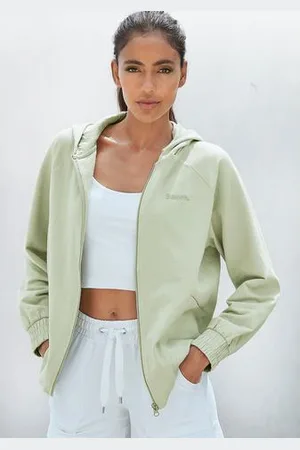 Bench Capuchonsweatvest met sportieve deelnaad, loungepak