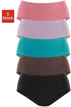 Petite Fleur Heupslip van elastisch katoen (5 stuks, Set van 5)