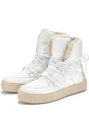 Lascana Winterlaarzen met warme voering, snowboots, veterschoenen, winterlaarzen