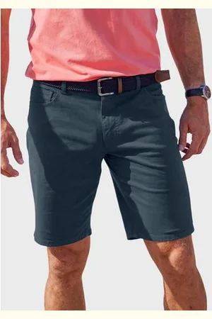 john devin Chino-short Regular fit 5-pocket chino-shorts van elastische katoenkwaliteit