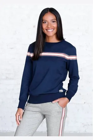 H.I.S Sweatshirt met gestreept tape, loungewear, loungepak