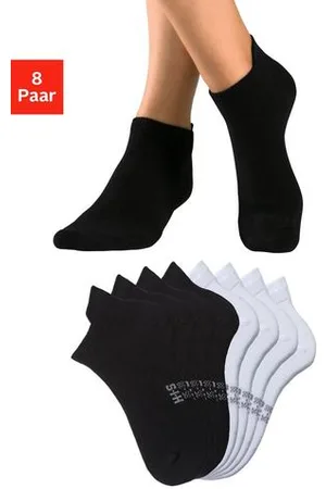 H.I.S Sneakersokken met verlengd boord aan de achterkant (set, 8 paar)