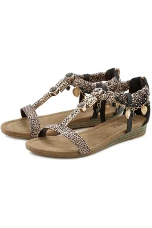 Lascana Sandalen Sandalette, zomerschoen in festival-look VEGAN
