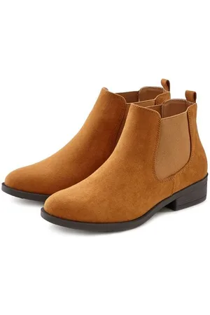 vivance collection Chelsea-boots comfortabel om in te glijden, vegan enkellaarsjes