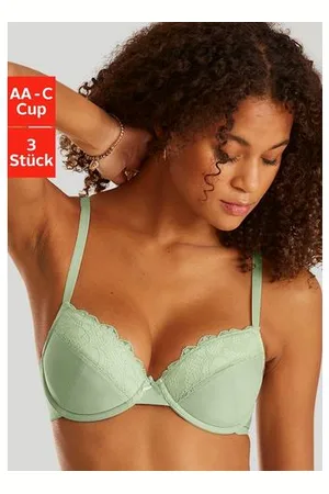 Petite Fleur Push-up-bh push-up-bh met beugel in aantrekkelijke multipack, lingerie (3-delig, Set van 3)