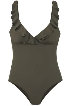 Jette Joop Badpak met elegante ruche en modellerend effect