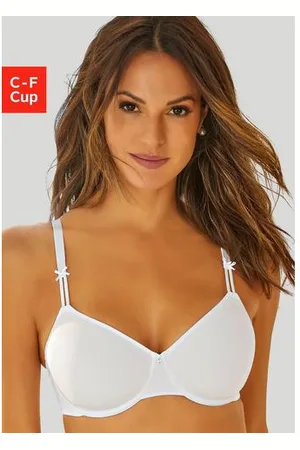Lascana Minimizer-bh met naadloos voorgevormde spacer-schaal, basis lingerie