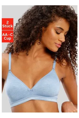 Petite Fleur Bralette-bh zonder beugel van zijdeachtig glanzend modal (Set van 2)