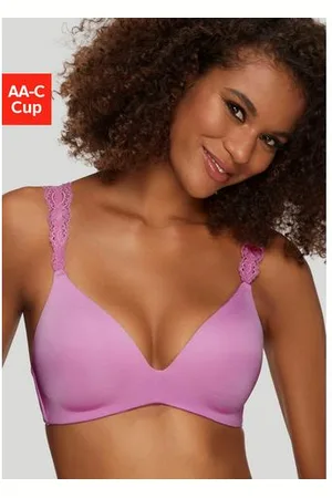 Lascana Push-up-bh zonder beugels met prachtige kanten bandjes