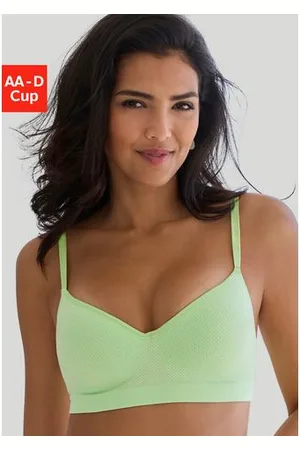 Lascana Push-up-bh COMFY BRA met beugel van zachte katoenmix, lingerie