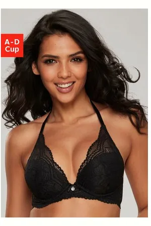 Nuance Bh met halterbandjes Vivianna met verschillende bandjes varianten, met bloemige kant, lingerie