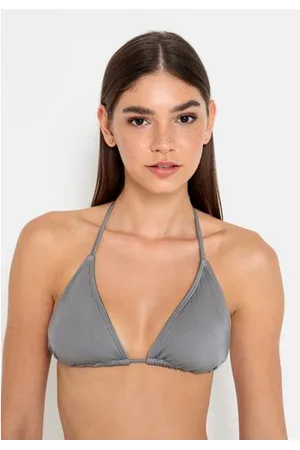 Lascana Triangel-bikinitop Nele met glanzende coating