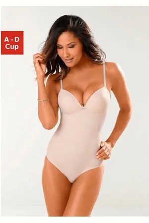Lascana Push-up-body voor een prachtig decolleté van zijdeachtige microvezel, basisondergoed